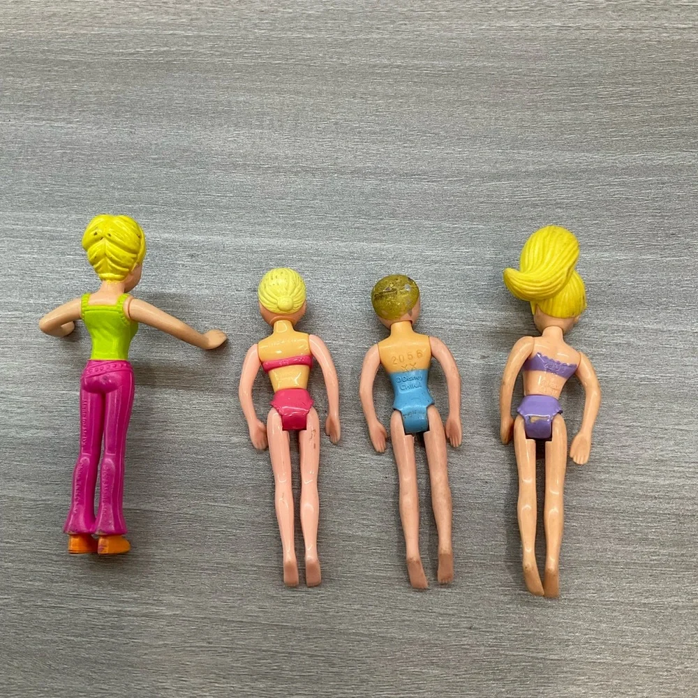 FOUR DISNEY‎ AND POLLY POCKET DOLLS